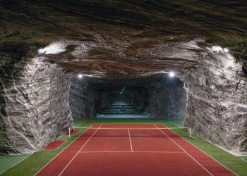 Potret Lapangan Tenis Terunik di Dunia