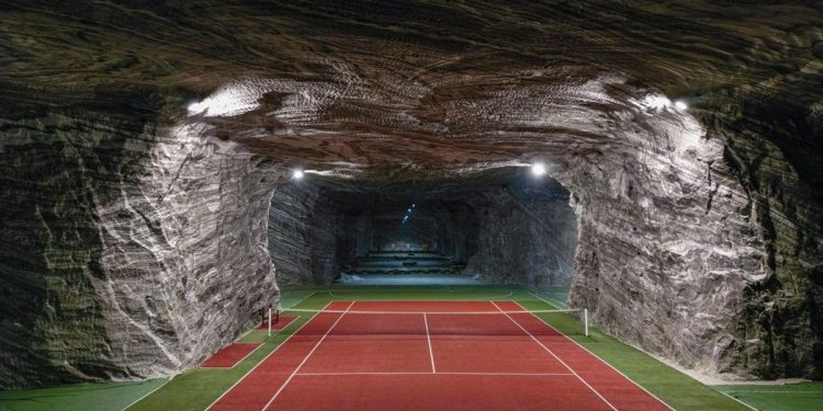 Potret Lapangan Tenis Terunik di Dunia