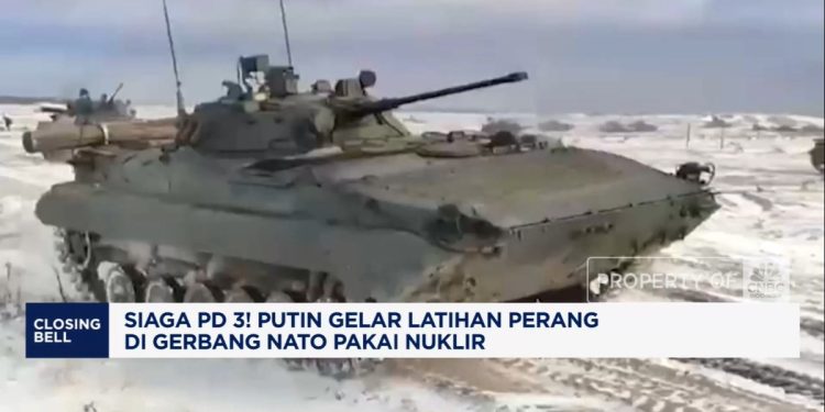 Latihan Perang Putin di Gerbang NATO dengan Senjata Nuklir