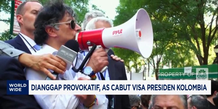 Visa Presiden Kolombia Dicabut AS karena Dianggap Provokatif