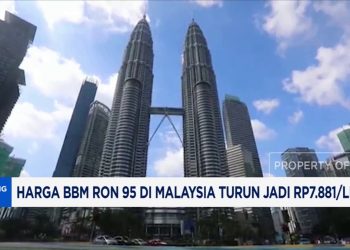 Harga BBM Ron 95 di Malaysia Menurun Menjadi Rp7.881 per Liter