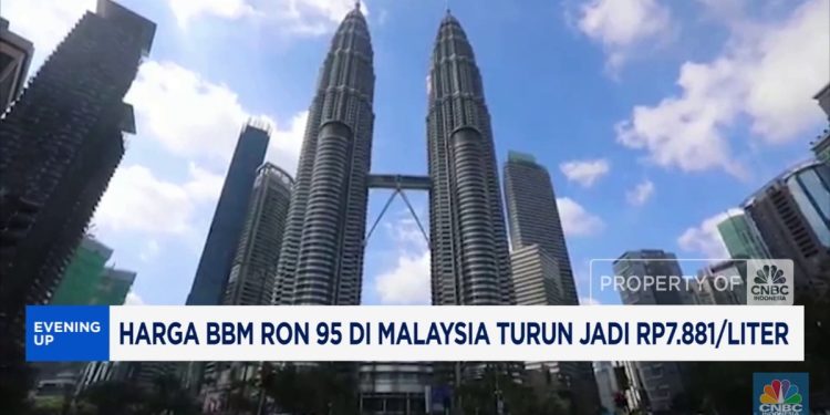 Harga BBM Ron 95 di Malaysia Menurun Menjadi Rp7.881 per Liter
