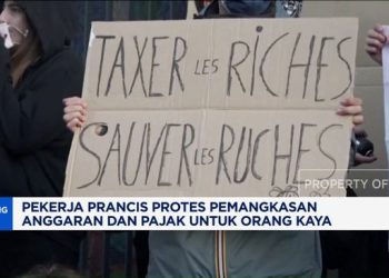 Pemangkasan Anggaran dan Pajak Orang Kaya Memicu Protes di Prancis
