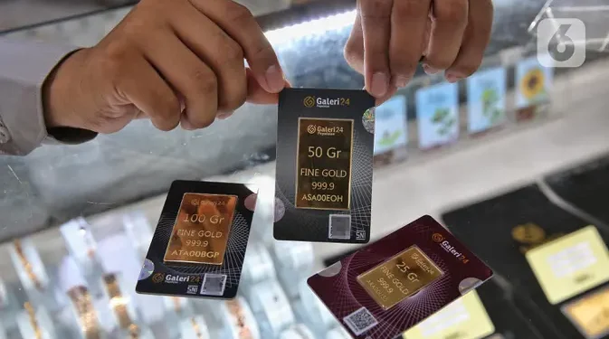 Harga Emas Pegadaian 5 Oktober 2025: Antam UBS Galeri24 Melesat Bersama