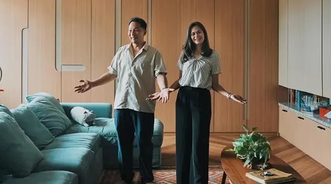 9 Potret Rumah Ringgo Agus Rahman dan Sabai, Hunian 4 Lantai Modern Tropis