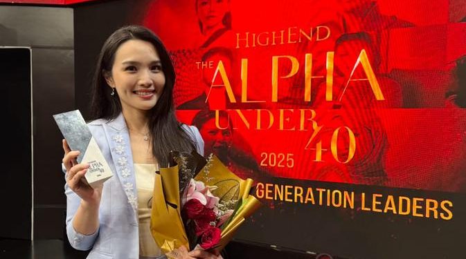 Diana Jo Terima Penghargaan Alpha Under 40 2025 untuk Perempuan Tangguh Menghadapi Tantangan