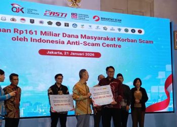OJK dan Bank Kembalikan Rp 161 Miliar kepada Korban Penipuan