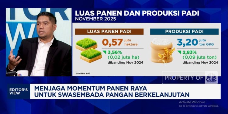 Prabowo Targetkan Swasembada Pangan Agar Petani Sejahtera