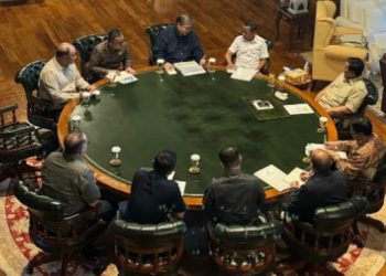 Prabowo Pimpin Rapat Terbatas di Hambalang Bahas Industri Tekstil dan Chip