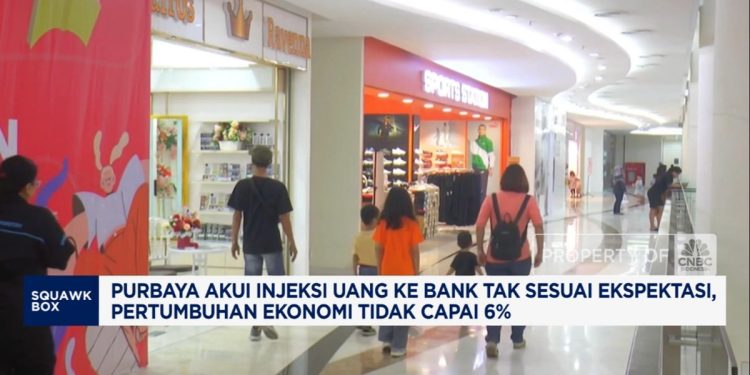 Injeksi Uang ke Bank Tidak Efektif, Pertumbuhan Ekonomi di Bawah 6 Persen
