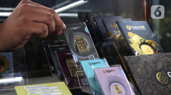 Harga Emas Pegadaian 16 Februari 2026: UBS dan Galeri24 Stagnan