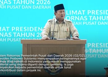 Video Gentengisasi Prabowo untuk Estetika yang Lebih Baik